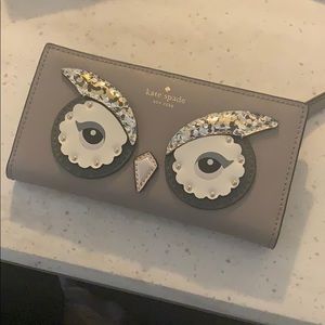 NWT Kate Spade star bright owl Stacy wallet 🦉